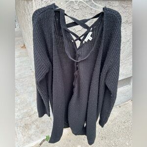 Max Studio Cardigan, Size Small, Black